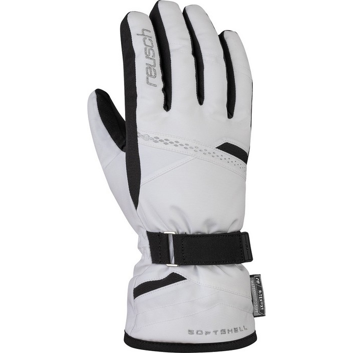 Перчатки Reusch Hannah R-Tex Xt white/black