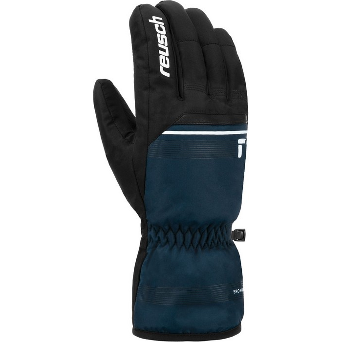 Перчатки Reusch Snow King black/dress blue
