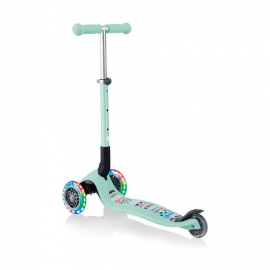 Самокат Globber Junior Foldable Fantasy Lights мятный