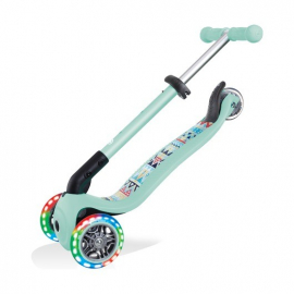 Самокат Globber Junior Foldable Fantasy Lights мятный