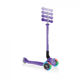 Самокат Globber Primo Foldable Plus Lights фиолетовый