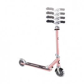 Самокат Globber Flow Element Lights пастельно-розовый