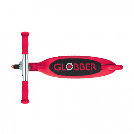 Самокат Globber Flow Foldable Junior Lights красный
