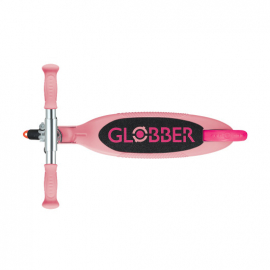 Самокат Globber Flow Foldable Junior Lights пастельно-розовый