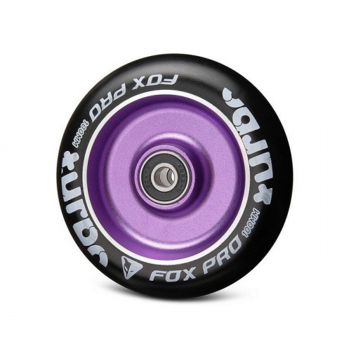 Колесо для самоката Fox Flat Solid 100мм violet/black 1шт
