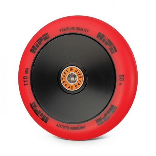 Колесо для самоката Hipe Medusa Wheel LMT20 110мм red/core black 1шт