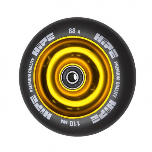 Колесо для самоката Hipe Solid 110мм gold/black 1шт