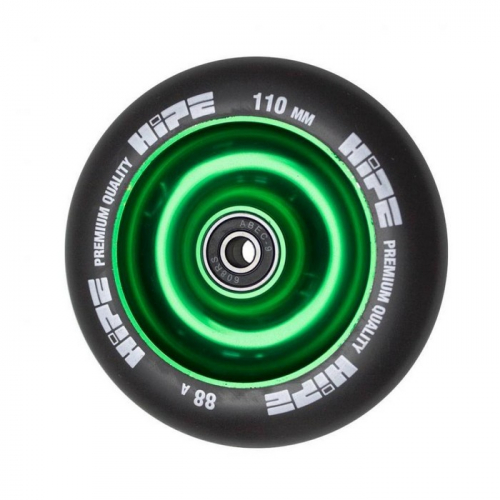 Колесо для самоката Hipe Solid 110мм green/black 1шт
