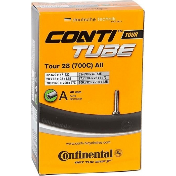 Камера Continental Tour 28" All 700С 28х1.5-1.75 AV40