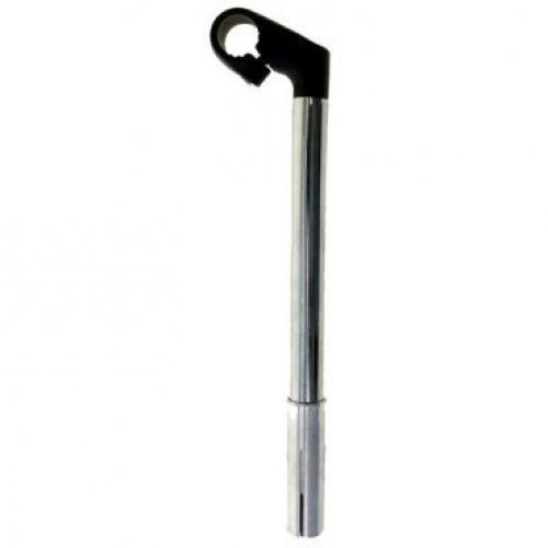Вынос руля в шток вилки 1" с адаптером 1/1.8" 300мм/25.4 silver/black